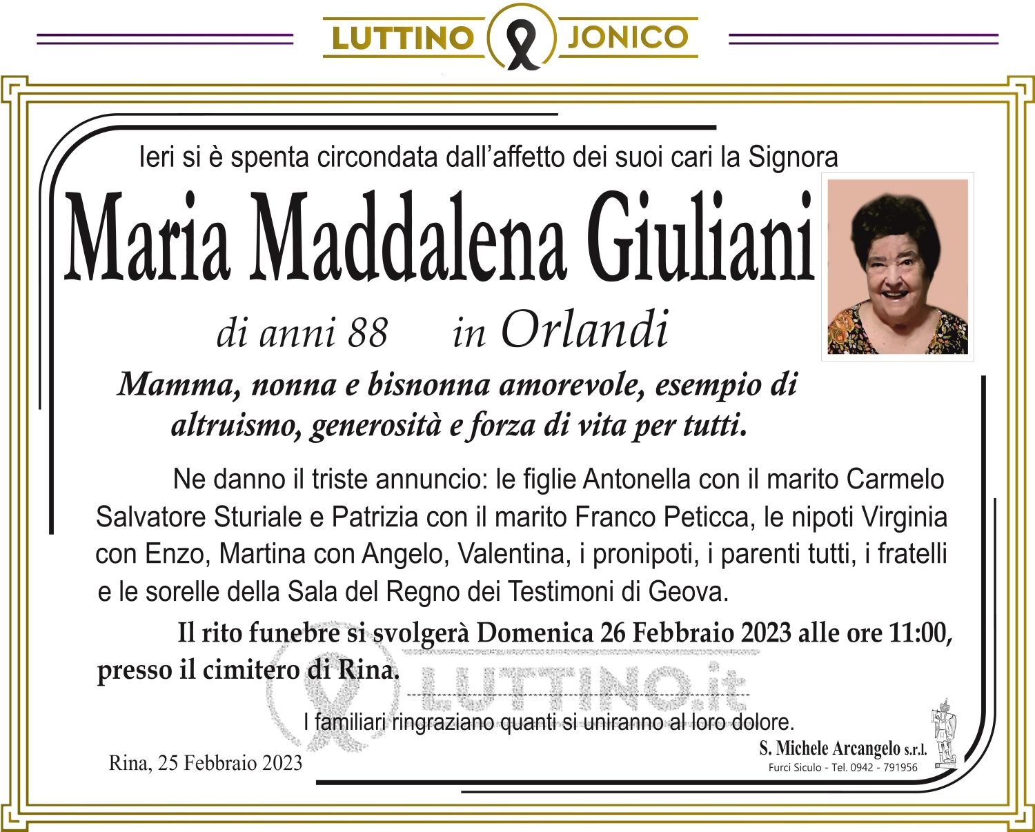 Maria Maddalena Giuliani